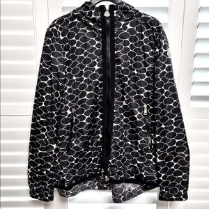 Moncler WOMENS OVAL Pattern Windbreaker Jacket [SIZE 1]